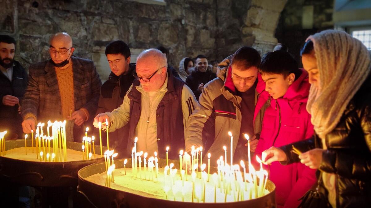 Армяне Крыма отметили праздник Святого Саркиса в Феодосии