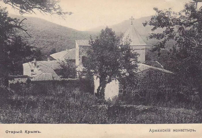 Монастырь Сурб Хач в первой половине&nbsp; XIX века