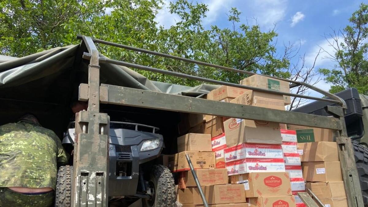 Гуманитарная помощь от армянской общины Крыма передана  в зону СВО
