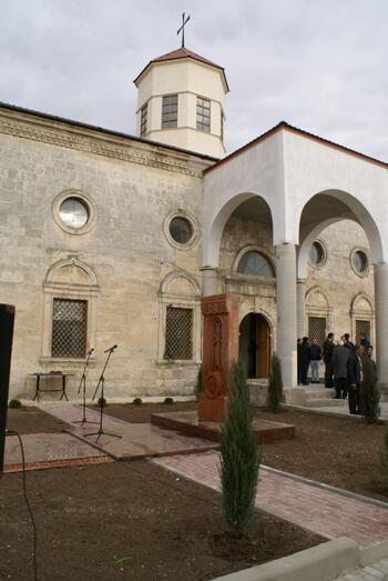В Евпатории открыли хачкар в память о жертвах Геноцида DSC08294