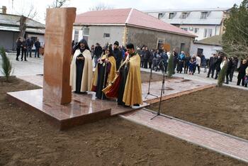 В Евпатории открыли хачкар в память о жертвах Геноцида DSC08303