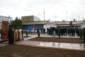 В Евпатории открыли хачкар в память о жертвах Геноцида DSC08305