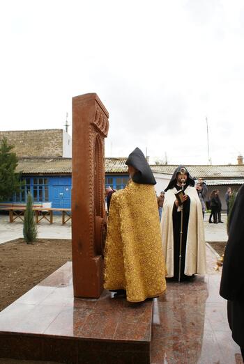 В Евпатории открыли хачкар в память о жертвах Геноцида DSC08325
