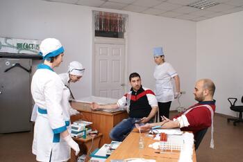 Акция по сдаче донорской крови  в офисе КАО DSC09017