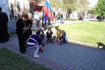 Акция "Зажги свечу" в память о жертвах Геноцида  в Османской империи DSC08991
