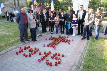 Акция "Зажги свечу" в память о жертвах Геноцида  в Османской империи DSC09003