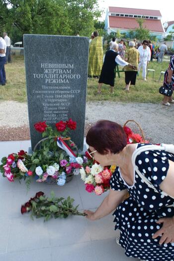 День памяти жертв депортации народов Крыма в . г.Белогорск. DSC09269
