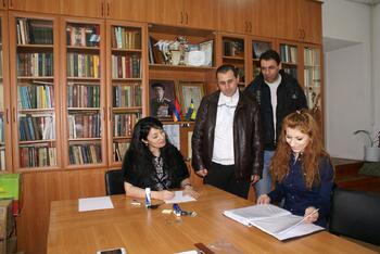 Прием консула Армении в офисе КАО DSC08551