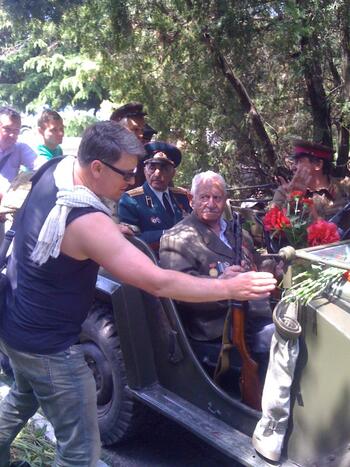 В Севастополе возложили цветы к  памятнику воинов 89 Таманской дивизии IMG_1074