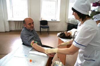 Акция по сдаче донорской крови Во имя жизни DSC01843