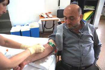 Акция по сдаче донорской крови Во имя жизни DSC01845