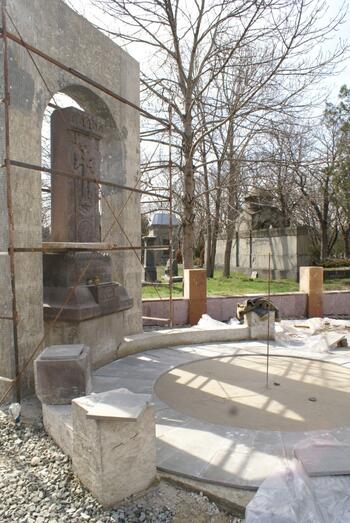 Строительство мемориала Памяти мучеников геноцида DSC01231