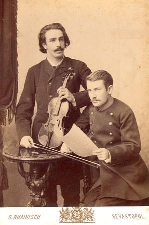 Спендиаров Александр  Афанасьевич Александр Спендиаров и Ованес Налбандян 1892 г