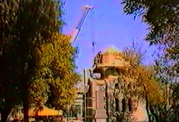 Строительство храма Сурб Акоб - воздвижение креста Воздвижение креста Церкви Сурб Акоб 02