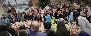 В Симферополе  отметили праздник Пасхи в храме Сурб Акоб IMG_20220417_124727