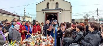 В Симферополе  отметили праздник Пасхи в храме Сурб Акоб IMG_20220417_125628