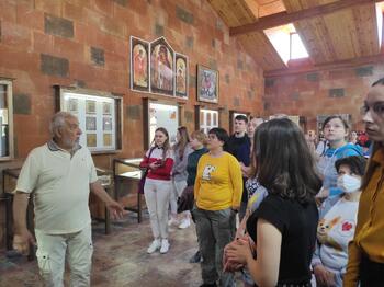 Участники  Гилель посетили Этнографический центр армянской культуры 04