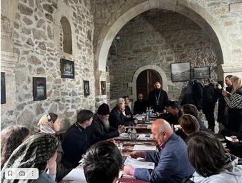 В монастыре Сурб Хач прошёл форум Межконфессионального Совета 2022-12-06_22-03-32