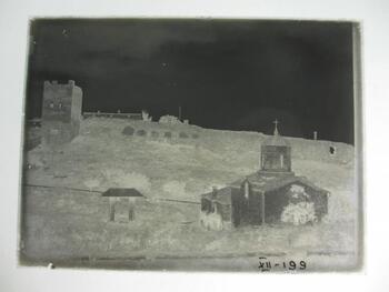 Фото. Церковь Иоанна Предтечи на Карантине 1920-1930 Негатив.Церковь Иоанна Предтечи на Карантине