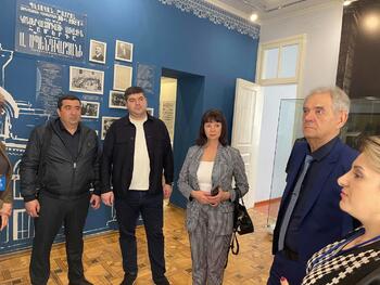 Официальные лица Крыма посетили дом-музей А.Спендиарова в Ереване 339694818_616599243231502_7504915277343915554_n