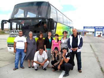 Регулярные автобусные рейсы Симферополь-Ереван-Симферополь