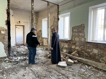 В приходском доме церкви Сурб Акоб идут ремонтные работы ﻿