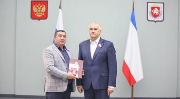 Георгий Акопян награждён грамотой Совета министров Республики Крым