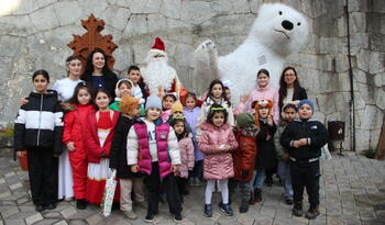 Новый год в Воскресной армянской школе г.Ялта