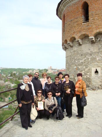 Паломничество Лиги "Майрик" по армянским храмам Украины DSC00038