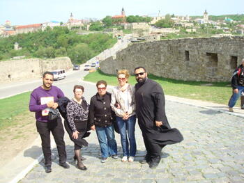 Паломничество Лиги "Майрик" по армянским храмам Украины DSC00059