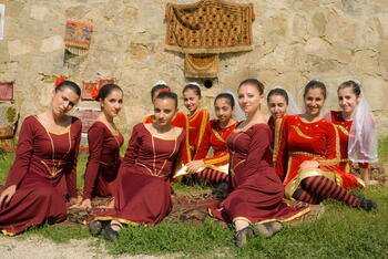 Праздник Вардавар 2010 армяне Крыма  отметили  в монастыре Сурб Хач DSC_0197_resize