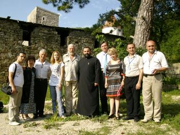 Праздник Вардавар 2010 армяне Крыма  отметили  в монастыре Сурб Хач IMGP1092