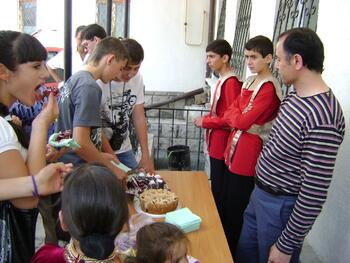 КАО посетили гости  из села Чалтырь DSC04189