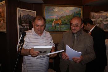 Художественная выставка крымских армянских художников  в Ялте DSC02233