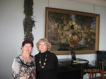 Выставка крымских армянских художников состоялась в Алуште Дом Бекетова 076