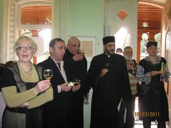 Выставка крымских армянских художников состоялась в Алуште Дом Бекетова 078