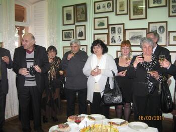 Выставка крымских армянских художников состоялась в Алуште Дом Бекетова 079