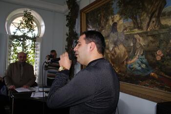 Выставка крымских армянских художников состоялась в Алуште DSC00431