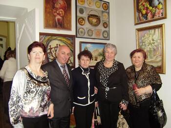 Выставка крымских армянских художников состоялась в Алуште P2030015