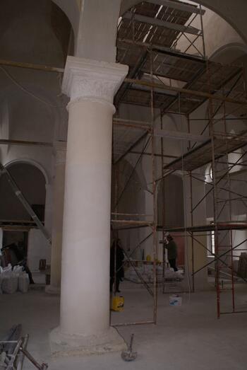Реставрационные работы в храме Сурб Никогайос в Евпатории DSC09844
