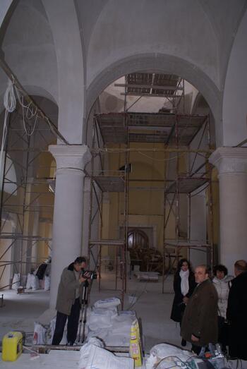 Реставрационные работы в храме Сурб Никогайос в Евпатории DSC09849